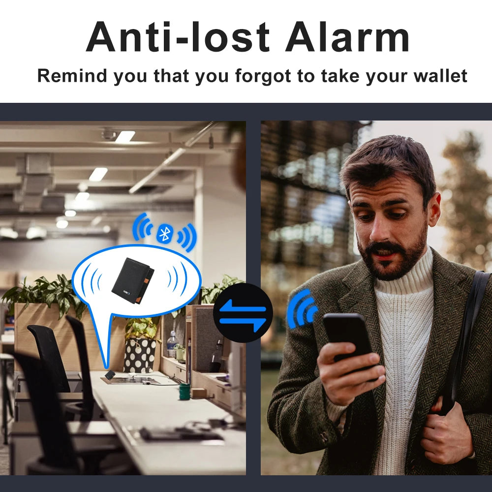 Wallet Tracker Card Android Card Air Tag Tracker Wallet Gps Tracker for Men Fathers Day Gift With Gift box Mothers Day Gift 2025