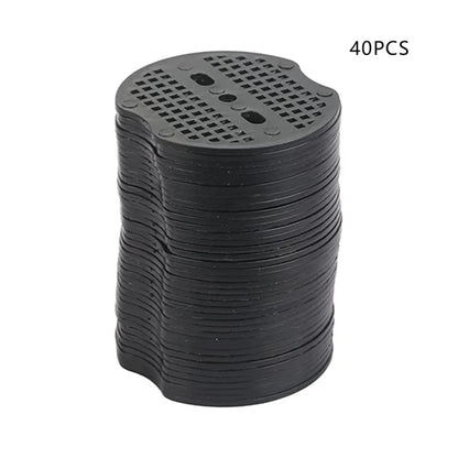 Garden Peg Silver Metal U-Shape Garden Staple Garden Ground Nail Film Fixed Pegs Gardening Fixing Tools Film Peg