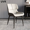 UVR Light Luxury Exquisite Dining Chair Nordic Modern Simple High-grade Cushion Thickened Comfortable Backrest Chair Household