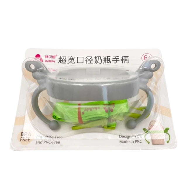 Asa de silicona para biberón clásico recién nacido, libre de BPA, compatible con biberones Hegen, accesorios para biberones. 