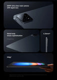 Versión global Xiaomi Pad 6S Pro Snapdragon® 8 Gen 2 HyperOS Pantalla 3K de 12,4" y 144 Hz HyperCharge de 120 W 10 000 mAh (típico) Batería de 120 W