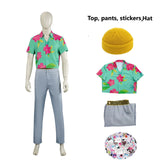 IN STOCK Saja Boys Abby Cosplay T Shirt pants Hat Wig Saja Boys Roleplay Outfits Halloween Carnival Suit