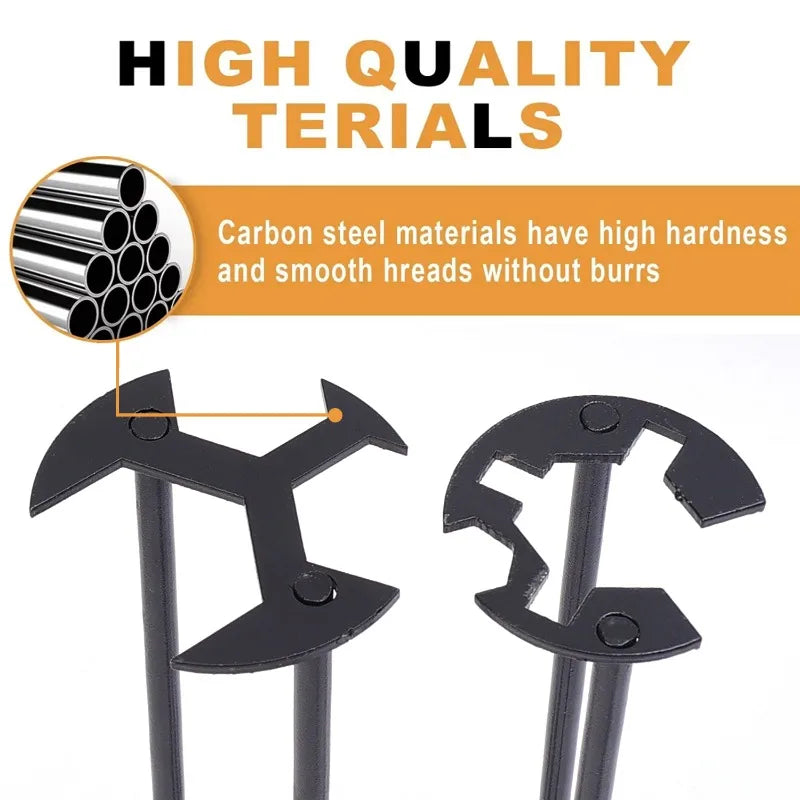 5-in-1 Sink Wrench Multifunctional Carbon Steel Faucet Key Plumbing Pipe Wrench Bathroom Kitchen Sink Repair Set Hardware Tools