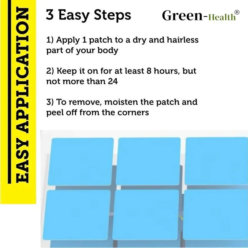 Testosterone Booster For Men Transdermal With Zinc 30 Patches