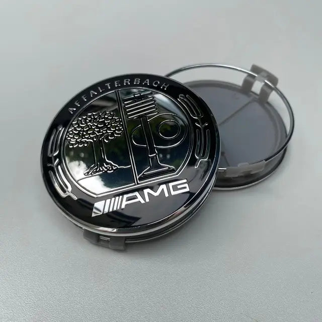 Car Wheel Center Caps, Hub Caps, Rims Cover, Mercedes Benz, AMG, A, B, C, S, Class, E, GLA, CLA, GLB, GLK, GLS, Accessories, 75mm, 4 PCS 