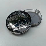 Car Wheel Center Caps, Hub Caps, Rims Cover, Mercedes Benz, AMG, A, B, C, S, Class, E, GLA, CLA, GLB, GLK, GLS, Accessories, 75mm, 4 PCS 