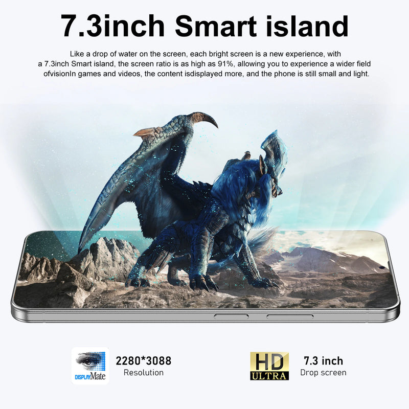 Android 15 Global Version Smartphone 9 Pro XL 7.3 FHD 22G 2TB 8800mAh 5G Network Snapdragon 8 Gen4 Original Unlocked Phone