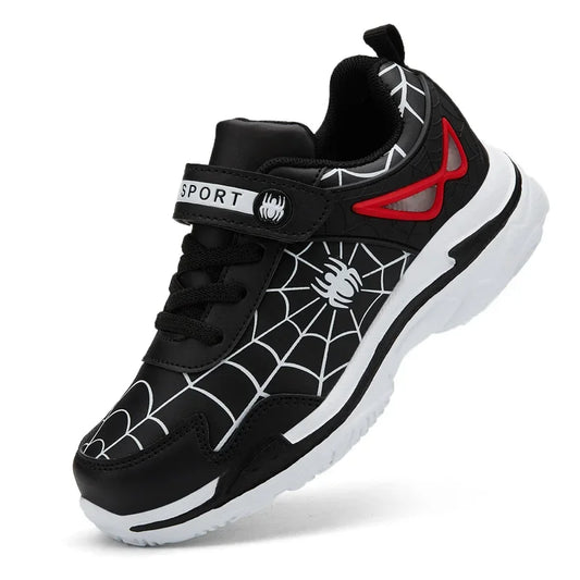 Zapatos de lujo para niños, zapatillas de deporte de piel sintética para niños, zapatillas de tenis deportivas informales de moda 2023 para niño