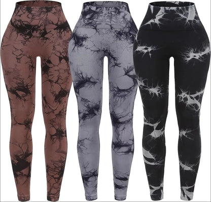 Pantalones de yoga para mujer, mallas deportivas sin costuras, cintura alta, push up, para entrenamiento físico, ropa de gimnasio