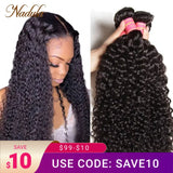 Kit mechas de cabelo humano cacheado natural - Cabelo virgem