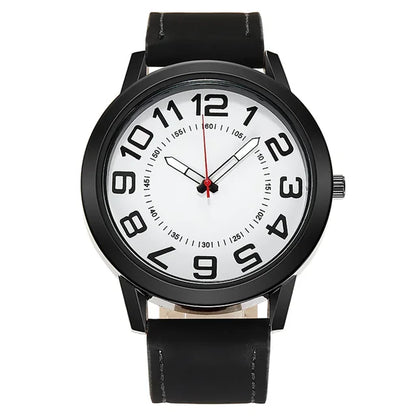 Moda casual redonda relógios masculinos quartzo negócios à prova dwaterproof água relógios masculinos relógios de pulso mecânicos automático orologio uomo