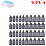 10-50 pçs carro motocicleta vácuo pneu reparação unhas caminhão scooter bicicleta pneu punctura reparação ferramentas sem câmara de borracha acessórios de metal