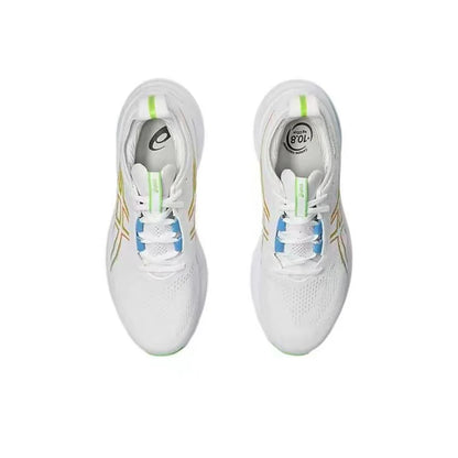 Zapatillas de running Asics Nimbus 26 originales para hombre, amortiguación, estabilidad, deportivas Asics unisex, color blanco