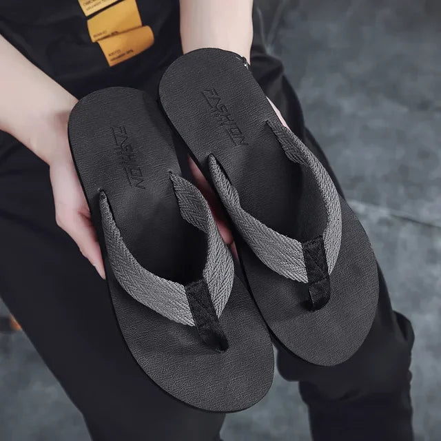 2024 Summer New Fashion Non-slip Casual Slippers Personalized Sandals Beach Shoes Creative Korean Style 