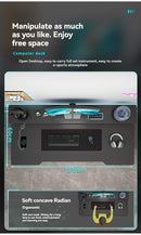 Computer desk, minimalist home gaming desk, small-sized carbon fiber patterned office desk, student study desk, bedroom desk