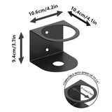 Aerosol Spray Can Holder with Paper Towel Rack - Wall-Mounted 5 Can Organizer for Garage, Workshop, Kitchen & Home Storage
