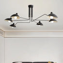 Modern Creative Spider Grabbing Pendant Light Personalized and Simple Living Room LED Ceiling Lamp Bedroom and Study Light