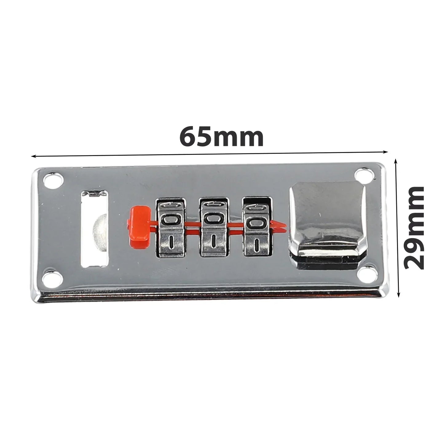 Combination Password Lock Luggage Lock Suitcase Lock Anti Theft Code Lock Iron Home Hardware Accessory
