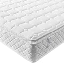 Comanlai Spring Mattress 90x200cm/140x200cm/160x200cm 25cm Height 7 Zones Cold Foam Mattress Microfiber Cover H3 Hardness