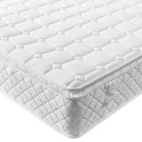 Comanlai Spring Mattress 90x200cm/140x200cm/160x200cm 25cm Height 7 Zones Cold Foam Mattress Microfiber Cover H3 Hardness