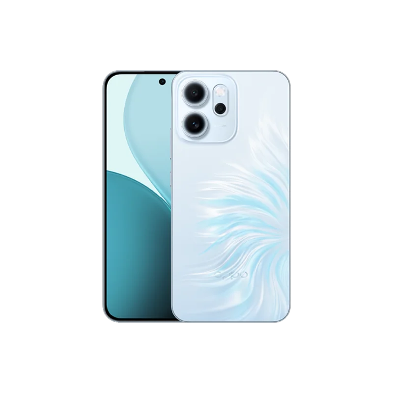 Smartphone OPPO Reno14 F 5G (Versão Global), tela de 6,57", Snapdragon 6 Gen 1, bateria de 6000 mAh, câmera de 50 MP, eSIM, NFC, GLONASS