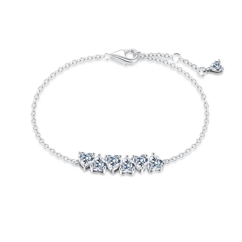 Novo amor coração zircão pingente colar original pandora diy feminino chaveiro jóias decoração pulseira acessórios charme contas