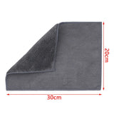 Toalla de microfibra para secar el coche, toalla de felpa para limpieza del coche, para Fiat 500, 500C, 500L, 500X, 500E, Punto Stilo 