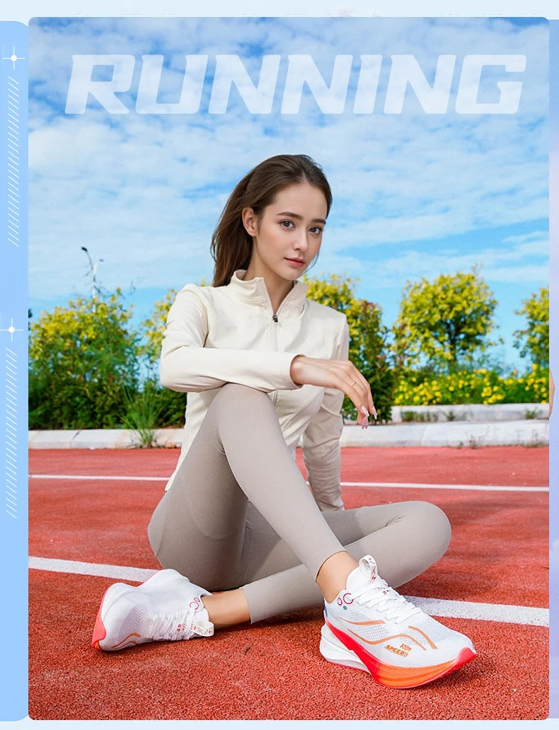 2025 Men's And Women's Professional Carbon Board Marathon Running Shoes Shock Absorption Ultralight Stable Support Sports Shoes