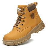 Steel Toe Shoes for Men Women Lightweight Anti-smash Steel Toe Sneakers Indestructible Work Boots Construction Safety Shoes