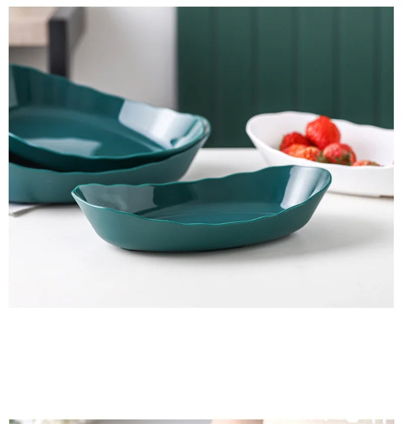 Three Layer Table Plates Dinnerware Wooden Kitchen Fruit Bowl with Floors Partitioned Dish Snack Candy Cake Stand Salad Bowl