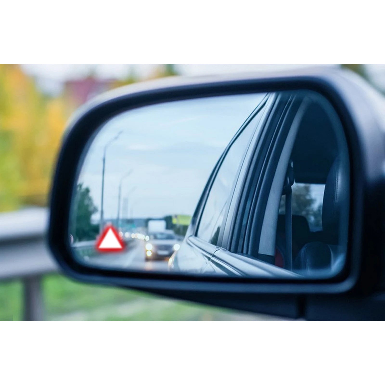 Car Blind Spot Detection System BSD Lens Light Alarm Radar Safety Driving Ultrasonic Sensor Distance Assist Lane Changing Tool