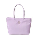 Bolsa multicolorida de nylon de ombro único para meninas, bolsa impermeável, sacola monocromática, presente de alta capacidade, fêmea