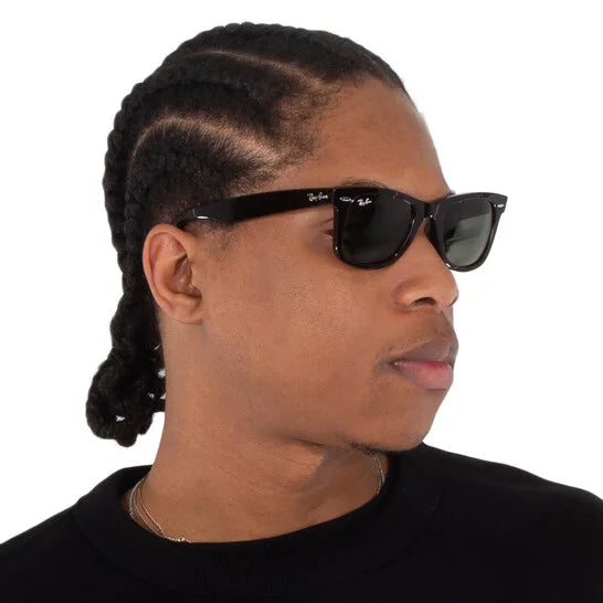 RayBan Original Classic 2140 / 2140F WAYFARER Square Sunglasses Glass Lenses, Polarized UV Protection Premium Eyewear in Box