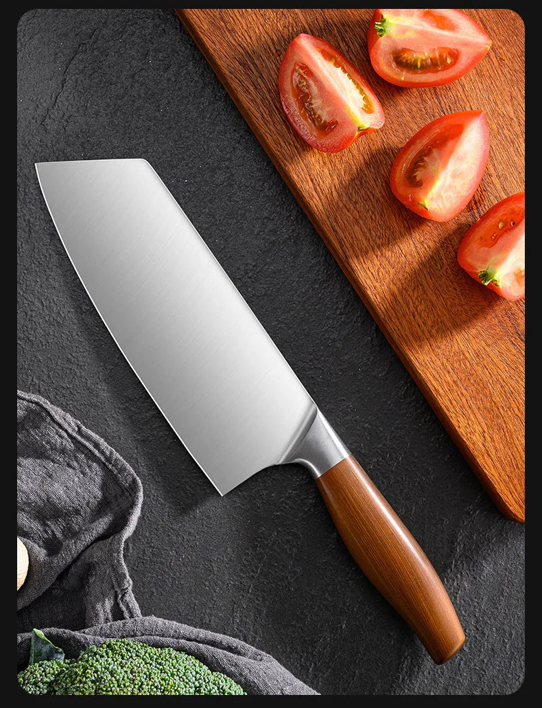 Kitchen Knife Stainless Steel Slicing Cleaver Japanese Chef Fish Cutting Vegetables Meat Cooking Knives Set Tools Kitchen Knives