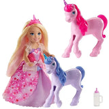 Genuine Barbie Doll Dreamtopia Chelsea Toys for Girls Children Gift Beautiful Princess Baby Doll Toys Unicorn Accessories