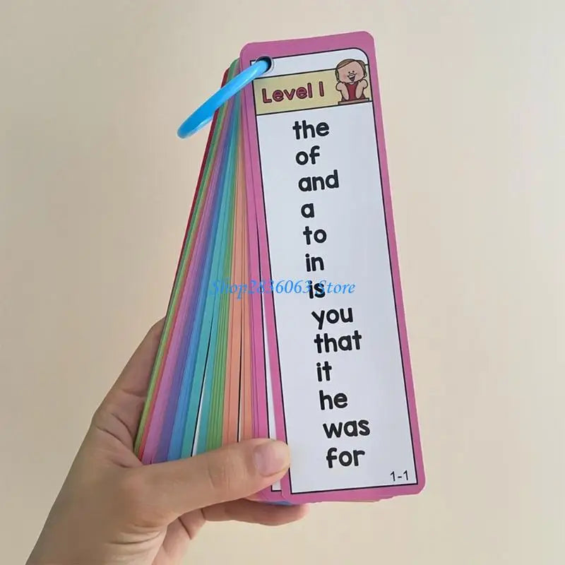 831D Sight Words Flash Cards High Frequency Word Lists Language Learning Tool Educational for Kids and Adults