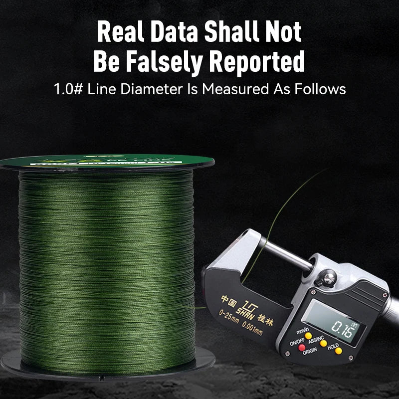 LEYDUN 500m Micro New Fishing Lines 8 Strands Braided PE Japan Smooth Multifilament Line Sea Fishing Carp Fly Wire line Tool