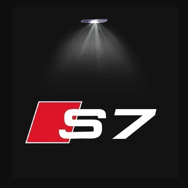 Audi A3 A4 B8 8P 8V A6 C7 A5 Q5 B7 B6 B9 SLINE QUTTRO RS Q3 Q7 S3 S4 S5 S6 S8 Car Door Welcome Light Led HD Projector Lamp