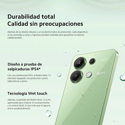 Xiaomi Redmi Note 13 4G 8GB/128GB 8GB/256GB EU Charger Global Version, mobile phone (without NFC)