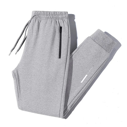 Pantalones deportivos de invierno para hombre, cálidos, con forro polar cepillado, talla grande, más gruesos, 2024 