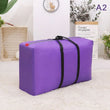 Unisex Large Capacity Luggage Bag Travel Clothes Storage Bags Zipper Oxford Weekend Bag Thin Portable Moving Luggage Bags