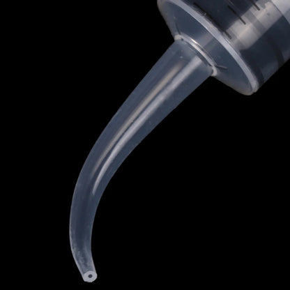 12ML Ear Cleaner Washer Syringer Elbow Rubber Tube Earwax Cleaning Removal Tool Ear Cleaner Wax Removal Ear Cleaner Health Care