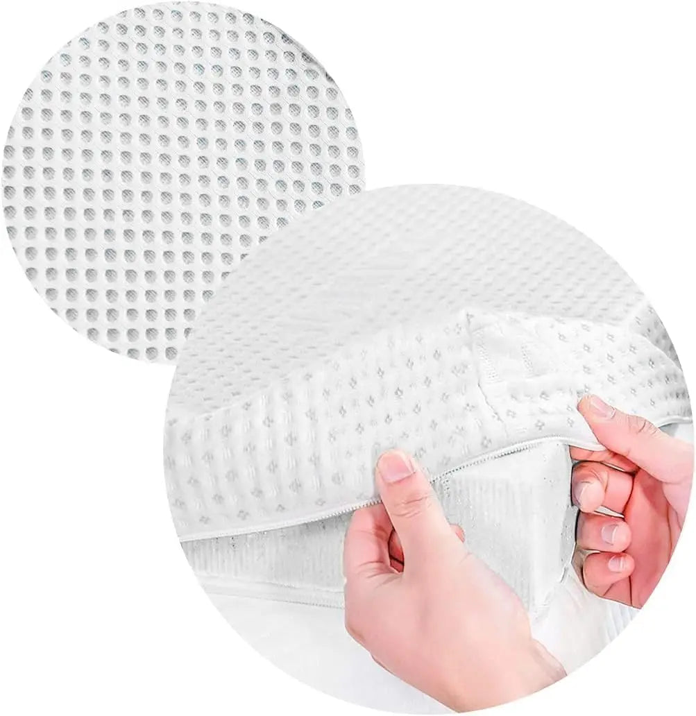 REAL CONFORT Topper 100% Authentic High Density Viscoelastic Mattress, breathable and washable cover, anti-allergic, designed for maximum comfort and stability with non-slip straps, made in Spain for better sleep quality.
