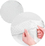 REAL CONFORT Topper 100% Authentic High Density Viscoelastic Mattress, breathable and washable cover, anti-allergic, designed for maximum comfort and stability with non-slip straps, made in Spain for better sleep quality.