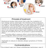 Rhinitis Relief Instrument Sinusitis Therapy Massage Machine Hay fever Low Frequency Pulse Laser Pen Nose Treatment Health Care
