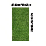 Almofada de grama artificial realista para pet, Tapetes sintéticos grossos, Tapete falso para jardim ao ar livre, pátio, cão de paisagem, 1pc