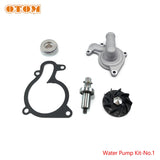 Motorcycle Accessories NC450 Water Pump Shaft Impeller Cover Gasket Seal For ZONGSHEN ZS194MQ-2 Engine Parts MOTOLAND AVANTIS GR
