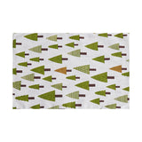 4 Pcs/Set Simple Tableware Mat Rectangle Individual Placemats Heat Insulation Dining Table Mat Table Decoration And Accessories