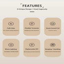 Upgraded Silent Jellyfish Lamp, Jelly Fish Light With Dancing Legs, Voice Control for Bedrooms, Living Room and Christmas Gifts