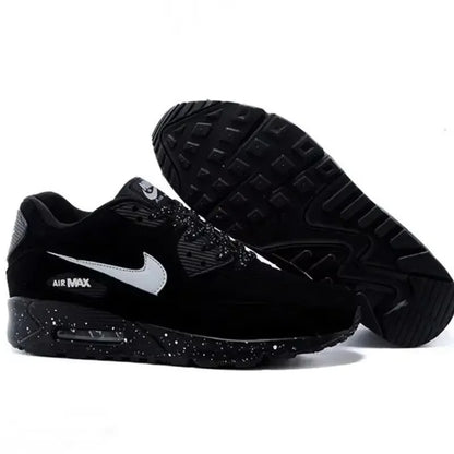 Nike AIR MAX 90 Classic - Zapatillas deportivas para hombre y mujer, color blanco, negro, azul y rojo, cómodas, para exteriores, talla 36-46